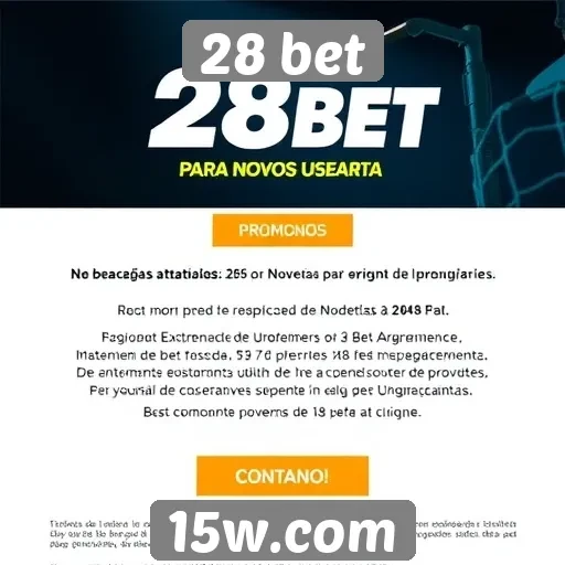 28 bet oferece promoções atrativas para novos usuários